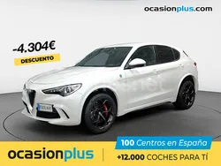 Rojo Usado 2018 Alfa Romeo Stelvio Quadrifoglio SUV | 46.200 € (Precio justo)