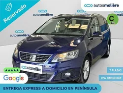Azul Usado 2020 Seat Alhambra XCELLENCE Monovolumen | 23.890 € (Precio justo)
