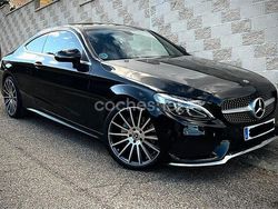 Negro Usado 2017 Mercedes C220 Coupe | 20.999 € (Buen precio)