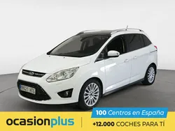 Blanco Usado 2013 Ford C-MAX Titanium Monovolumen | 8600 € (Precio justo)