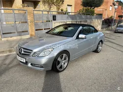 Gris / plata Usado 2012 Mercedes E220 Avantgarde Descapotable | 14.500 € (Super precio)