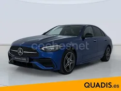Azul Usado 2023 Mercedes C300e Berlina | 49.600 € (Un poco caro)
