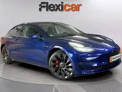 Azul Usado 2021 Tesla Model 3 Performance Berlina | 26.790 € (Super precio)