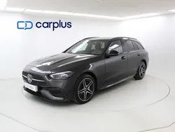 Gris grafito (metalizado) Usado 2023 Mercedes C300e Familiar | 46.900 € (Precio justo)