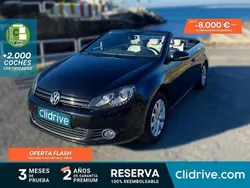 Negro Usado 2011 VW Golf Cabriolet Descapotable | 7690 € (Precio justo)