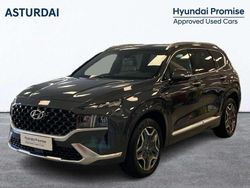 Gris Usado 2022 Hyundai Santa Fe Style SUV | 34.990 € (Un poco caro)