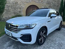 Blanco Usado 2022 VW Touareg R-line SUV | 43.900 € (Precio justo)