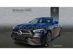 Gris Usado 2024 Mercedes C300e AMG line Berlina | 47.900 € (Super precio)