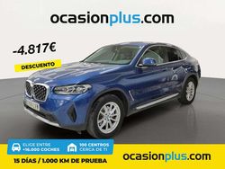 Azul Usado 2022 BMW X4 xLine SUV | 41.990 € (Precio justo)
