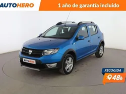 Azul Usado 2015 Dacia Sandero Stepway Utilitario | 10.599 € (Precio justo)