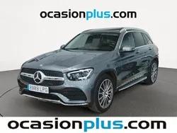 Gris Usado 2021 Mercedes GLC220 AMG SUV | 37.455 € (Precio justo)
