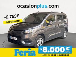 Gris / plata Usado 2021 Toyota Proace Verso Active Familiar | 22.150 € (Precio justo)
