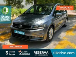 Gris Usado 2018 VW Touran Edition Monovolumen | 14.690 € (Precio justo)