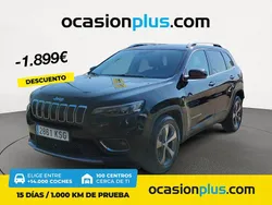 Negro Usado 2018 Jeep Cherokee Limited SUV | 20.890 € (Precio justo)