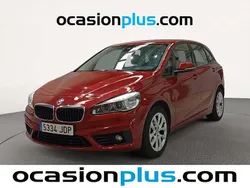 Rojo Usado 2015 BMW 218 Active Tourer Monovolumen | 11.200 € (Precio justo)