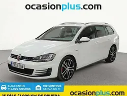 Blanco Usado 2015 VW Golf VII GTD Familiar | 16.990 € (Precio justo)