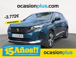 Azul Usado 2024 Peugeot 3008 Allure SUV | 18.290 € (Precio justo)