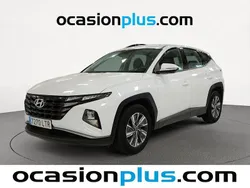 Blanco Usado 2021 Hyundai Tucson SUV | 17.773 € (Precio justo)
