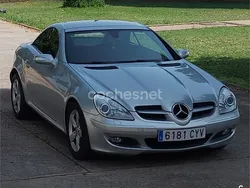 Gris / plata Usado 2004 Mercedes SLK200 Descapotable | 10.500 € (Precio justo)
