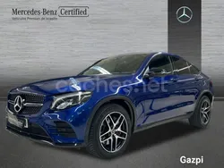 Azul brillante Usado 2019 Mercedes GLC250 AMG line SUV | 38.900 € (Caro)