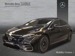 Verde olivo mate Usado 2023 Mercedes EQS450+ AMG line Berlina | 91.900 €