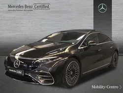 Verde olivo mate Usado 2023 Mercedes EQS450+ AMG line Berlina | 91.900 €