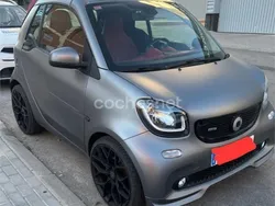 Gris / plata Usado 2017 Smart ForTwo Cabrio Brabus Descapotable | 26.800 € (Un poco caro)