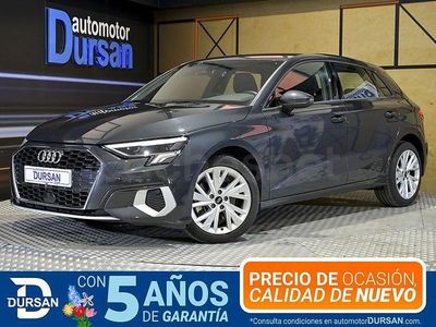 Usado Audi A3 Advanced Plus 110 CV (80 kW) 2021 Gris / plata Berlina