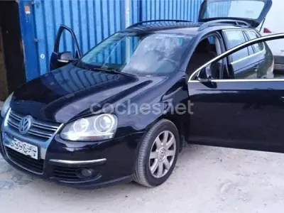 Usado VW Golf VI Highline 140 CV (102 kW) 2009 Negro Utilitario