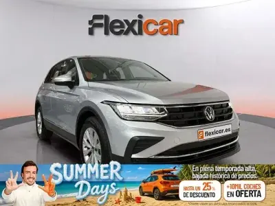 Usado VW Tiguan Life 130 CV (95 kW) 2021 Gris SUV