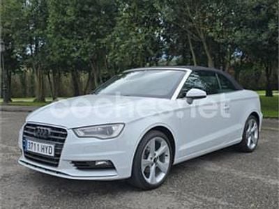 Blanco Usado 2014 Audi A3 Cabriolet Attraction Descapotable | 16.500 € (Un poco caro)