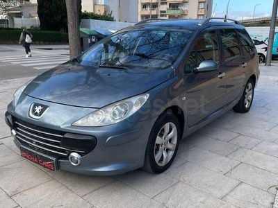 Usado Peugeot 307 90 CV (66 kW) 2008 Azul Familiar