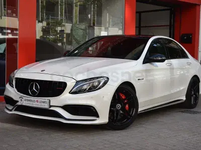 Usado Mercedes C63 AMG AMG 476 CV (350 kW) 2015 Blanco Berlina