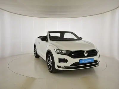 Usado VW T-Roc R-line 150 CV (110 kW) 2021 Blanco SUV