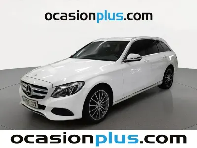 Usado Mercedes C220 170 CV (125 kW) 2016 Blanco Familiar