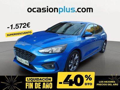 Azul Usado 2021 Ford Focus ST-Line | 17.300 € (Un poco caro)