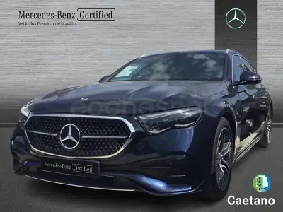 Occasion Mercedes E200 204 PK (150 kW) 2025 Blauw Stationwagen