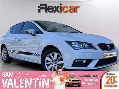 Usado Seat Leon Style 115 CV (84 kW) 2020 Blanco Familiar