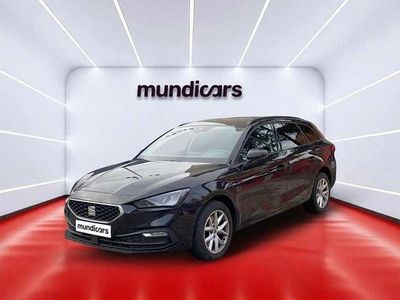 Usado Seat Leon Style 151 CV (111 kW) 2021 Negro Familiar