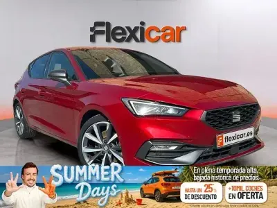 Usado Seat Leon FR 150 CV (110 kW) 2020 Rojo Berlina