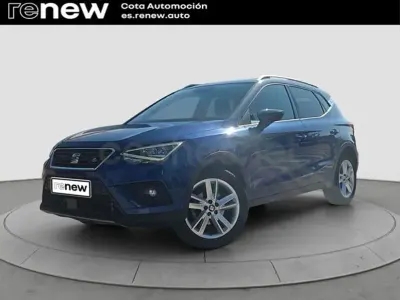 Usado Seat Arona FR 90 CV (66 kW) 2020 Azul SUV