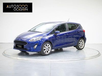 Usado Ford Fiesta Trend 85 CV (62 kW) 2018 Azul Utilitario