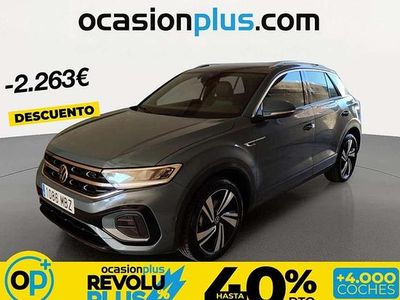 Usado VW T-Roc R-line 150 CV (110 kW) 2022 Gris SUV