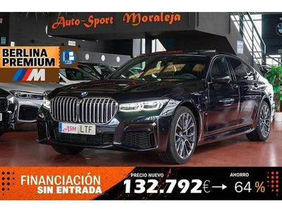 Usado BMW 745e Sport Line 394 CV (289 kW) 2021 Negro Berlina