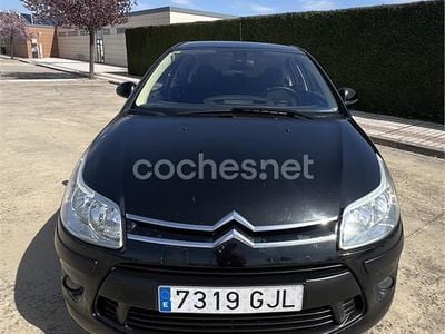 Usado Citroën C4 110 CV (80 kW) 2009 Negro Berlina
