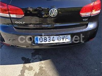 Usado VW Golf VI 90 CV (66 kW) 2010 Azul Utilitario