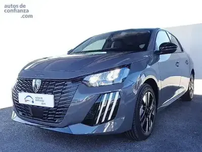 Usado Peugeot 208 Allure 110 CV (80 kW) 2025 Gris Utilitario