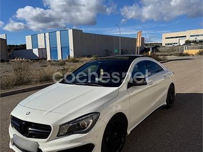 Usado Mercedes CLA220 AMG line 170 CV (125 kW) 2014 Blanco Berlina
