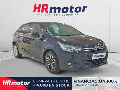 Begagnad Citroën C4 PureTech 130 HK (95 kW) 2016 Blå Sedan