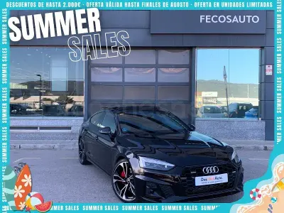 Usado Audi A5 Sportback Ambiente 265 CV (194 kW) 2021 Negro Utilitario